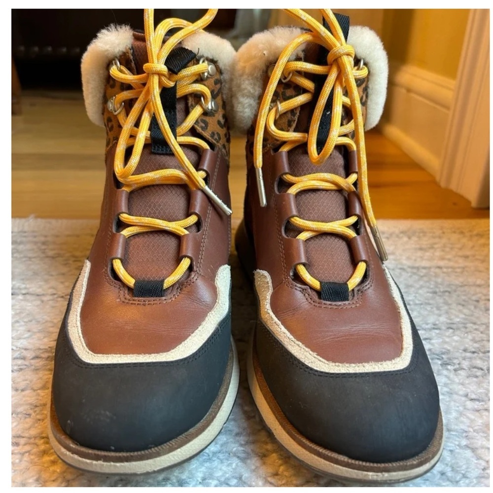 Cole Haan 4 Zerogrand Leather Hiker Water Resistant Women’s Boots - Picture 12 of 12